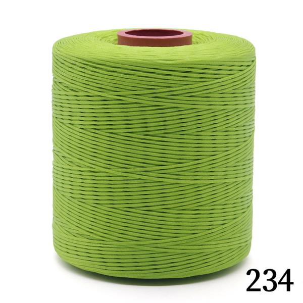 210D/16 Polyester Sewing Thread Hand-sewn Leather Waxed Thread 0.8mm 1mm 240 Colors