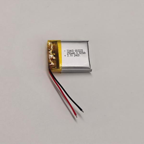 Portable Devices Li Polymer Battery 3.7V 602225 With High Energy and Customizable Capacity