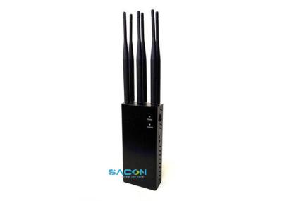 6 Dispositivo Extendido de Scrambler de Telefone Celular 5 Watt Com Bateria de 7.4V 8000mAh