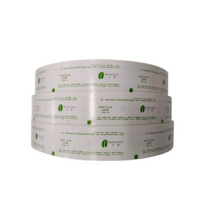 Custom Printed Sugar Powder Stick Sachet Packing Paper with Single Side PE Coating