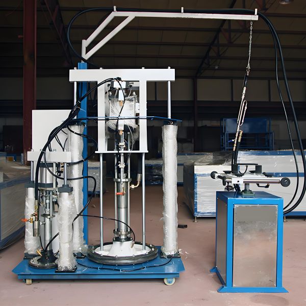 High Accuracy A-B Silicone Sealant Extrude Glass Equipment Suitable for Insulating Glass