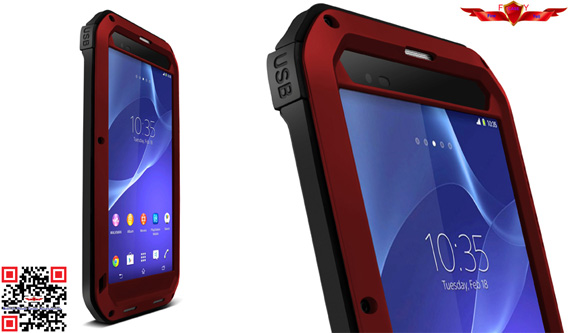 100% Aluminum Qualify Dirtproof/Shockproof/Waterproof Case For Sony Xperia T2 Ultra