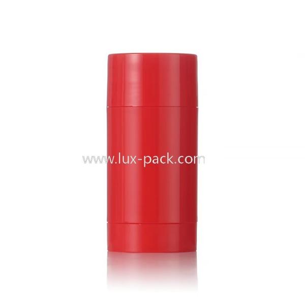 Colorful Cylinder Shape 15g 30g 50g 75g 100g Plastic Deodorant Balm Stick Accept Customization