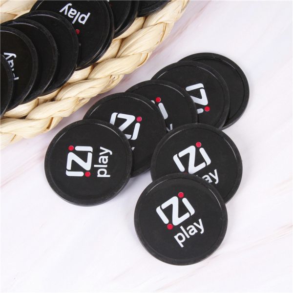 Customized Cheap Beautiful Plastic Coins Plastic Tokens for Promotional Gifts