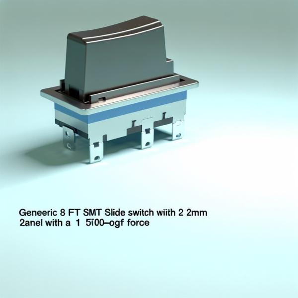 Alinta 8-Feet SMT Slide Switch 2mm Travel 150±100gf Force
