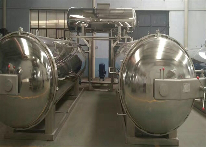 380V Fish Canning Equipment , Fish Processing Equipment Canned Fish Sterilization Pot