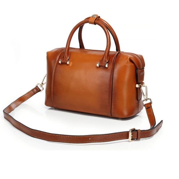 Women leather handbags 2016 European and American minimalist shoulder diagonal pillow bag