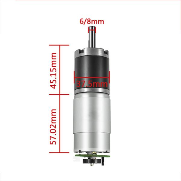 Waterproof Planetary Gear Motor Brushed Dc Customizable For Gas Pump