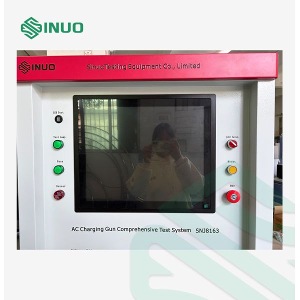 Automatic EV Charging Gun Test System with PLC Control and MES Integration for Comprehensive Connector Testing