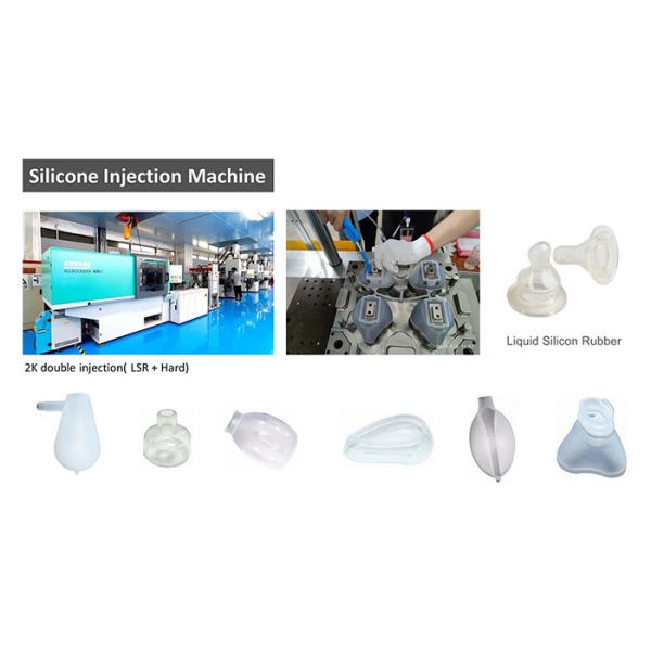 NBR LSR Molding Liquid Silicone Rubber Injection Molding Parts