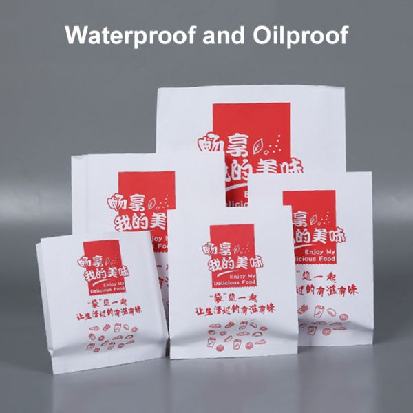 Biodegradable упаковочные материалы упаковки еды 60gsm Compostable для пекарни