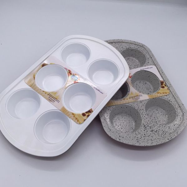 0.6mm thickness series carbon steel non stick coating cake pan