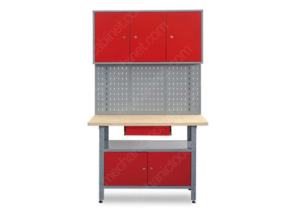 Bancada Lockable do armário de armazenamento da parede, gaveta de aço inoxidável resistente da bancada