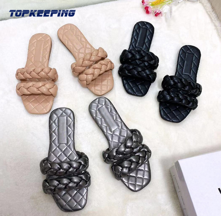 Stylish PU Fashion Footwear Shoes Good Resilience Sandal