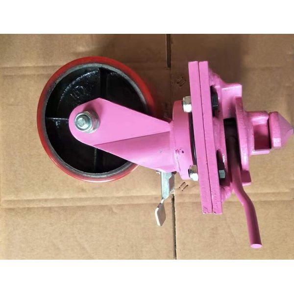 ISO Shipping Container Moving Caster Wheels Heavy Duty Swivel Rigid Customized OEM Support