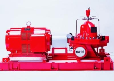 UL Listed 1000 GPM Electric Motor Driven Fire Pump Set Split Case Type