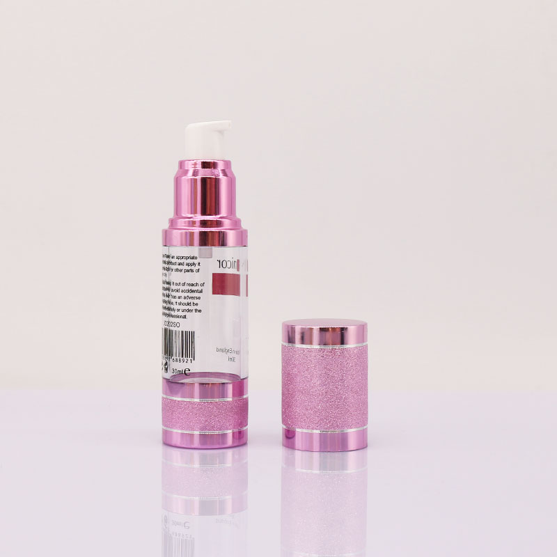 10ml - ясный пластиковый безвоздушный насос 30ml разливает топливо по бутылкам свободно распределяя для сыворотки
