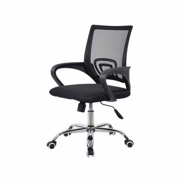 Special Design Adjustable Fixed Armrest Ergonomic Mesh Office Chair with Metal Base