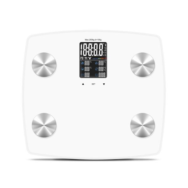 High capacity digital personal 200 kg digital bathroom bmi body fat scale bluetooth scale
