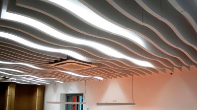Fiberglass Suspended Hanging Sound Baffles Multi Colored