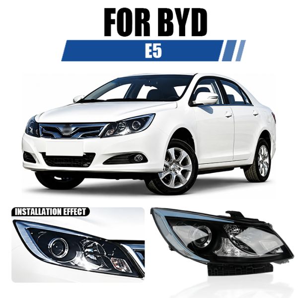 E-Mark And 3C Certification Front Headlight For BYD E5 2016-2020 6000K 5AEV