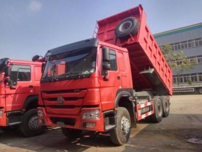 6x4 10 Wheel 336HP Used Dump Trucks LHD Drive Mode EURO III Emission