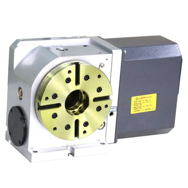 Steel Worm Gear Index Rotary Table 4 Axis For Machine Tools Accessories