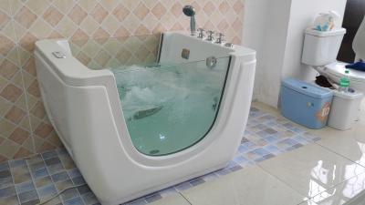 Retângulo acrílico 350L da banheira dos termas do bebê da fibra de vidro para o centro dos termas