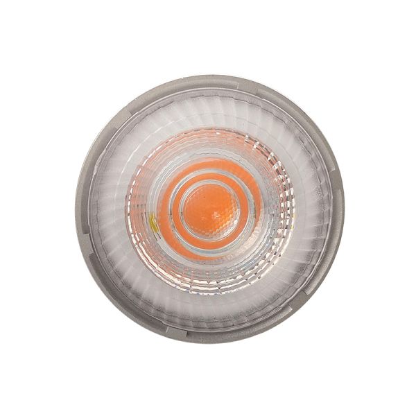 GU10 LED Spotlight Bulb 7.5W 36° Beam Angle 3-Step Tunable Color Temperature 1700K-2600K-5000K Wall Switch Dimmable Metal Housing 230V