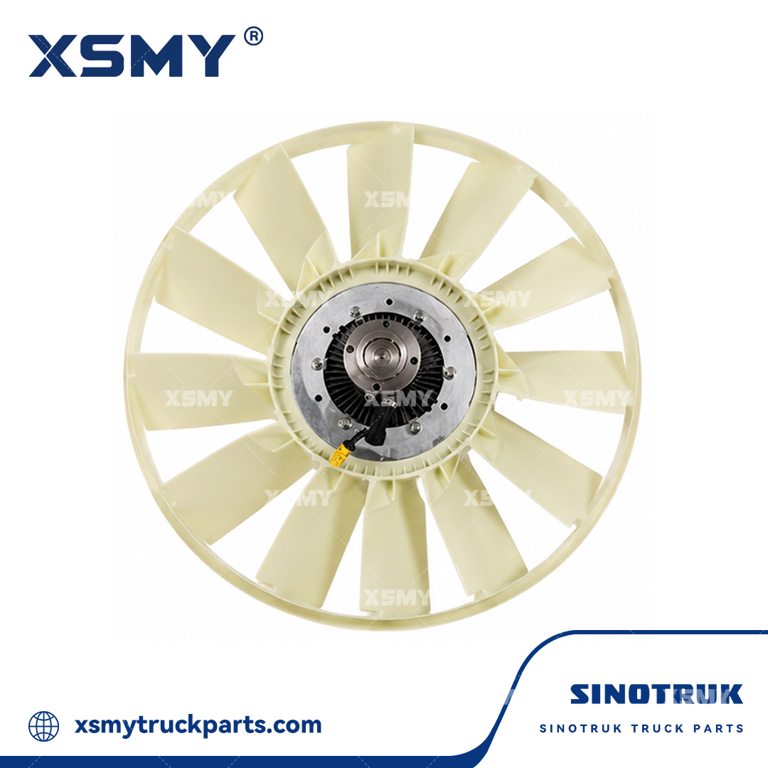 202V06600-7060 Fan Clutch Assembly for SINOTRUK SITRAK C7H HOWO T7H Heavy Truck Engine Parts