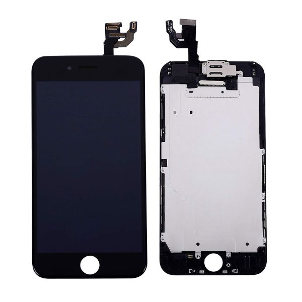 5.5 Inch LCD Touch Screen Iphone 6 Plus Black Excellent Performance