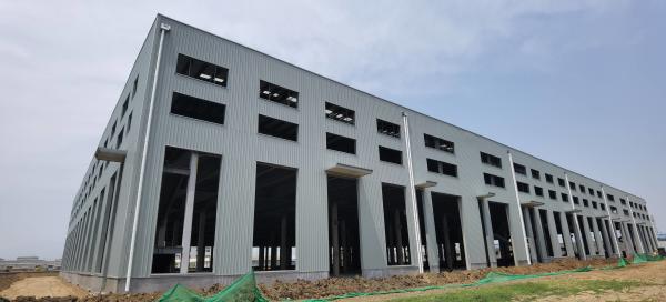 Prefab Steel Structure Building Church Warehouse Fast Installation