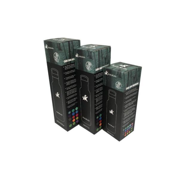 Custom Printed Eco Friendly Water Bottle Boxes Paper Packaging Manufacturer