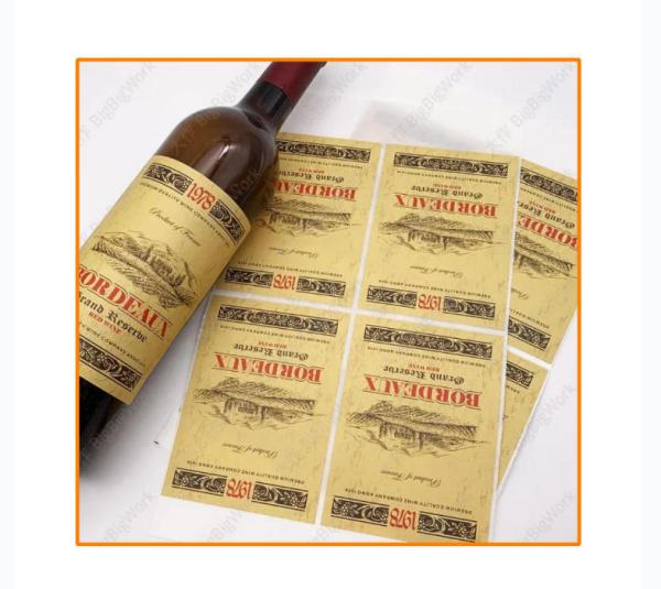 Fábrica profesional de etiquetas de bebidas con tiempos de respuesta rápidos