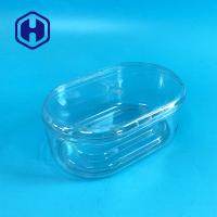 Caixa de empacotamento do ANIMAL DE ESTIMAÇÃO plástico oval para os doces 440ml do bolo de aniversário do casamento