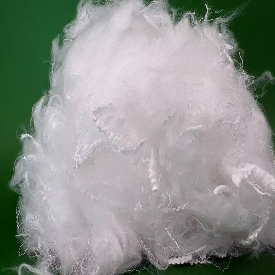High Loft Microfiber Polyester Staple Fiber 0.9d*32mm for Furniture Filling