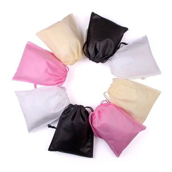 Christmas Burlap Jute Drawstring Bag Backpack Candy Pouch Bags OEM