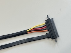 SATA 15Pin Power Connector Y Splitter Cable – 1 to 2 Female Electrical Wire Harness for HDD / SSD / Server Power Distribution