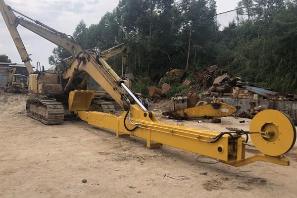 ZX490 Excavator Telescopic Arm ，telescopic boom long reach for sale
