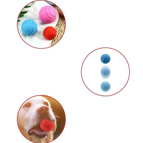 Dog Chew Toys Solid Rubber Balls Elasticity Teeth Cleaning Ball Diameter Solid Durable