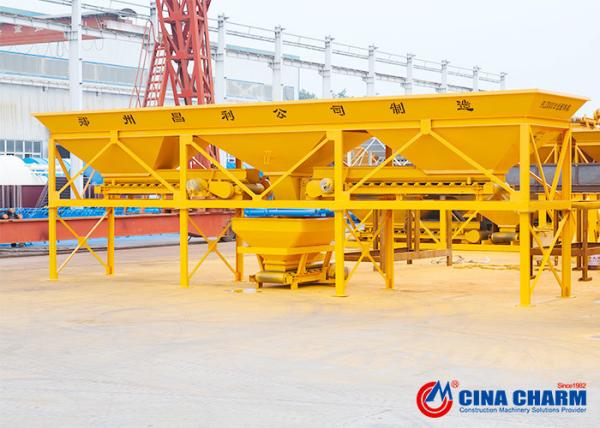 Máquina de tratamento por lotes concreta agregada do funil de areia Pld800 48m3/h