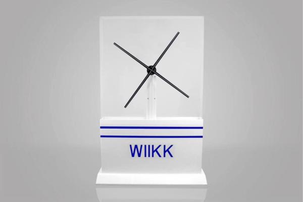 680*680 Large View 3D Hologram Fan Display100cm Size With CE FCC ROHS