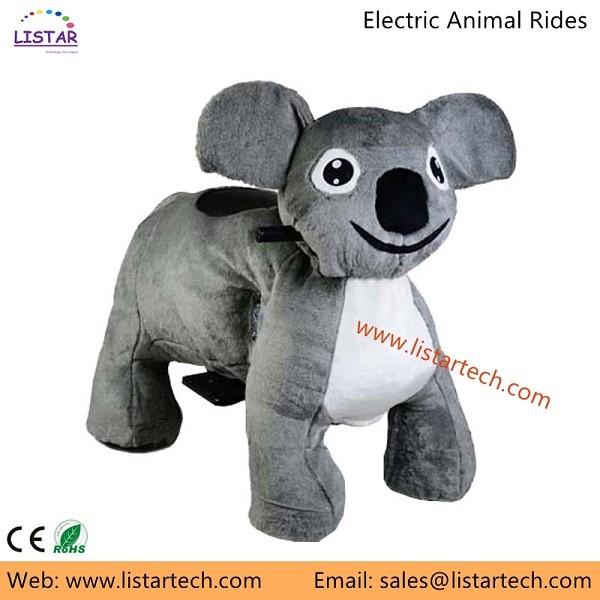 Coin Operated Motorized Animal Rides For Mall Coin Operated Plush Electric Bikes for Sale