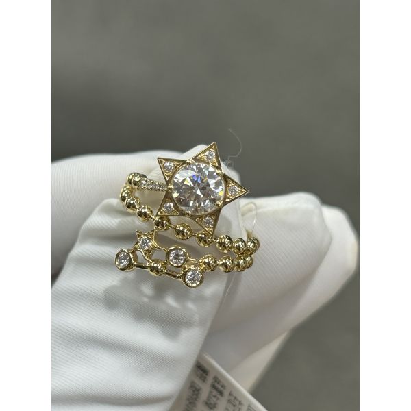 Ronde en forme de laboratoire, diamants pour cadeau, étoile de mode, étoile de mode.