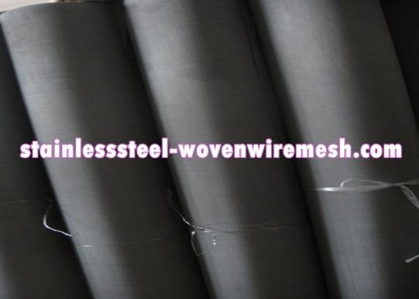 250 - 635 Mesh Stainless Steel Wire Cloth , Woven Metal Mesh Anti - Corrosion