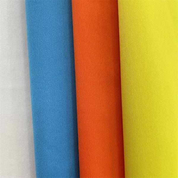Double Faced Knitted Elastic Fabric 100% Polyester Yarn Count 75D For Schoolbag Needs
