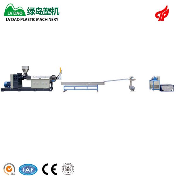 Customized Colour Plastic Recycling Equipment Waste Drink Bottle PET Flake Pelletizer