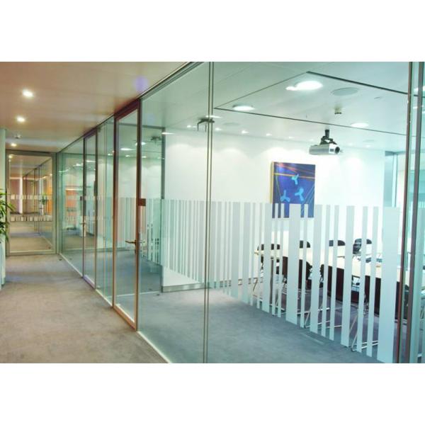 Restaurant Parement en verre acoustique Salle de conférence vitrée unique Parements en verre