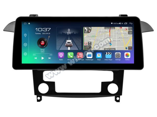 12.3 Smart Ultra Wide Screen For Ford S-Max S Max 2007-2015 Car Video Touch QLED Stereo