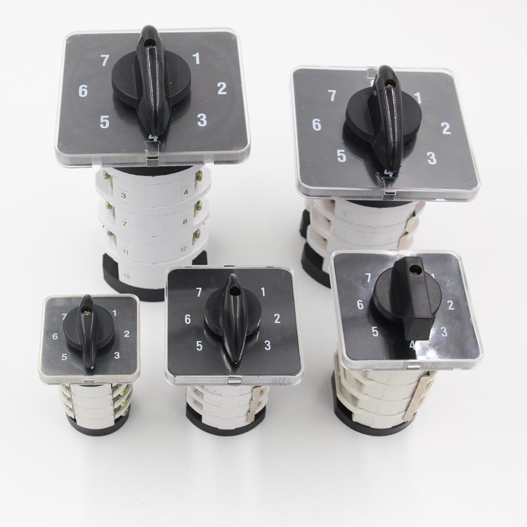 LW31 Series 32A 4 Pole 7 Position Rotary Cam Switch Changeover Switch for Various Applications
